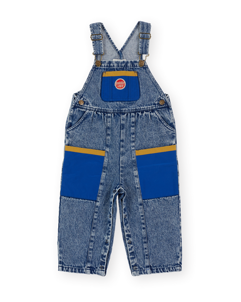 Goldie & Ace - Austin Vintage Denim Overalls / Colour Block
