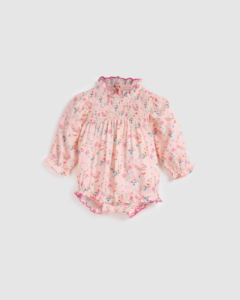 Alex & Ant - Peachie Playsuit / Pink Bird