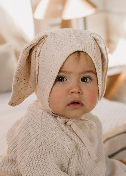 Acorn - Bunny Beanie / Cream Speckle