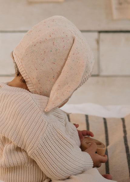 Acorn - Bunny Beanie / Cream Speckle