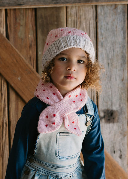 Acorn - Cherry Cross Over Scarf