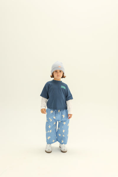 Sunday Siblings - Party Layers Tee / Navy