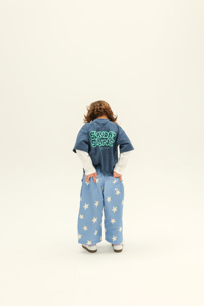 Sunday Siblings - Party Layers Tee / Navy