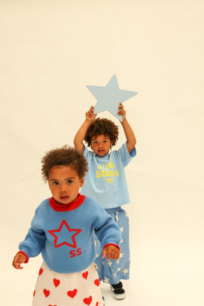Sunday Siblings - Neve Knit / Blue