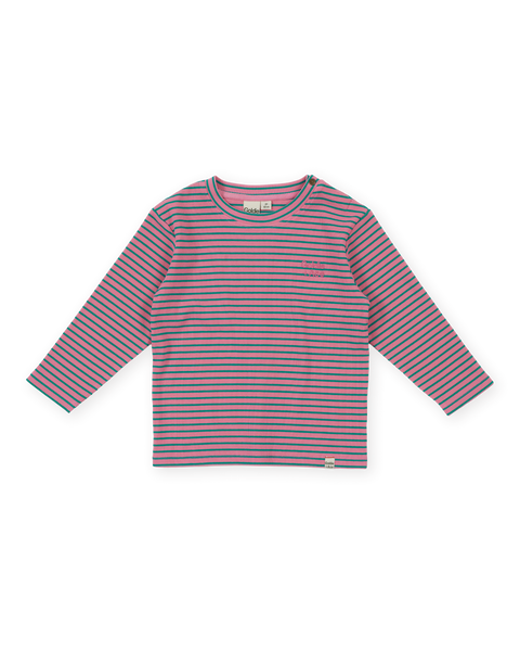 Goldie & Ace - Essential Stripe Rib Top / Pink