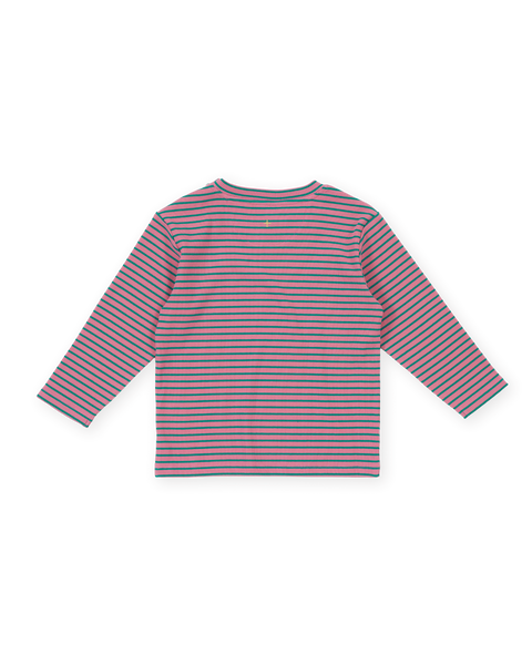 Goldie & Ace - Essential Stripe Rib Top / Pink