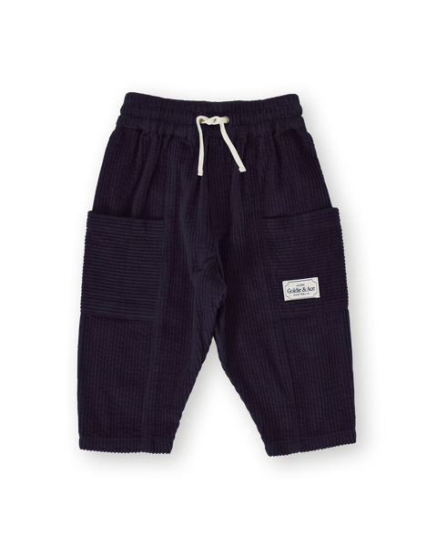 Goldie & Ace - Kit Corduroy Pocket Pant / Navy
