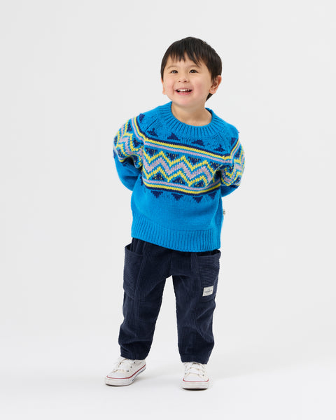Goldie & Ace - Kit Corduroy Pocket Pant / Navy