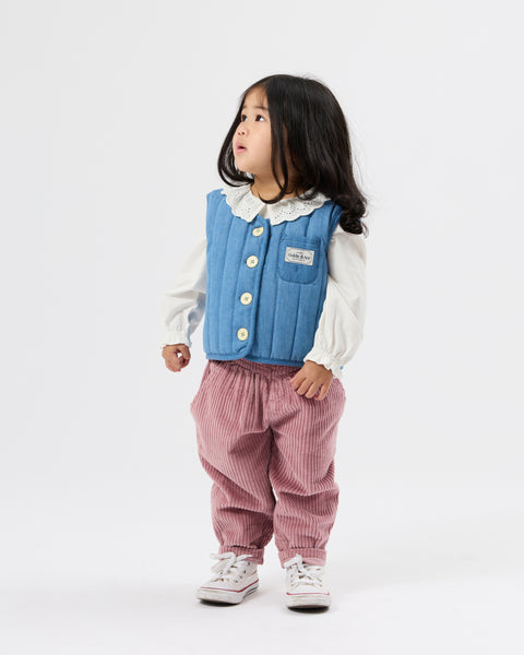 Goldie & Ace - Nora Corduroy Pant / Dusty Pink