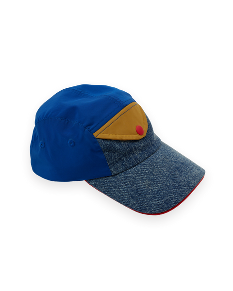 Goldie & Ace - Denim Cap / Colour Block Vintage