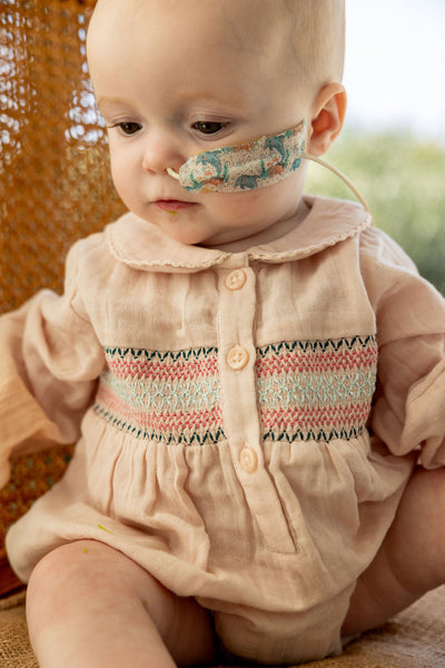 Alex & Ant - Maeve Playsuit / Blush Pink