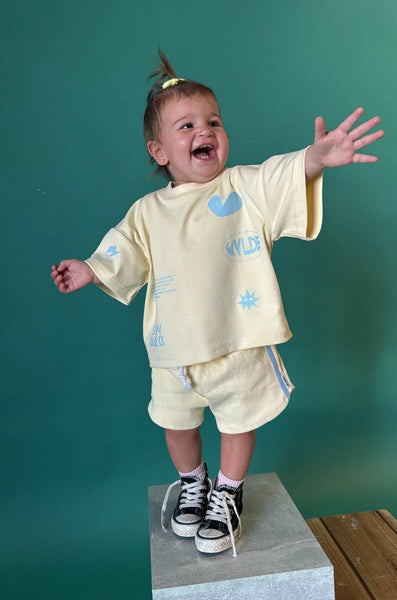 Wylde The Label - Lemon sky Tee