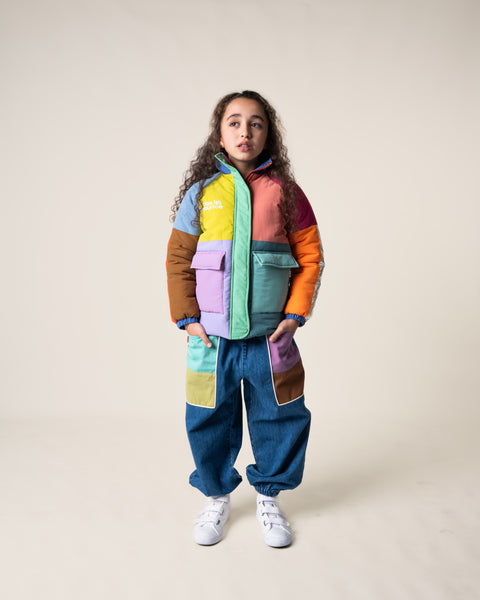 Das Ist Maurice - Denim Barrel Pants / Colour Block