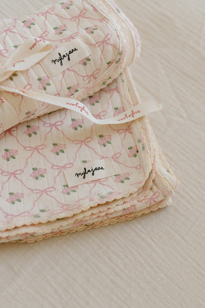 Myla Jane - Élodie Pointelle Blanket