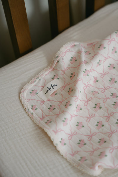 Myla Jane - Élodie Pointelle Blanket
