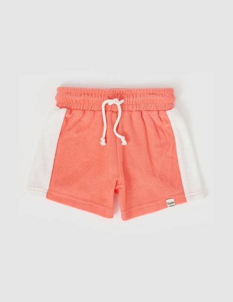 Goldie & Ace - Kenny Terry Towelling Sport Shorts / Melon