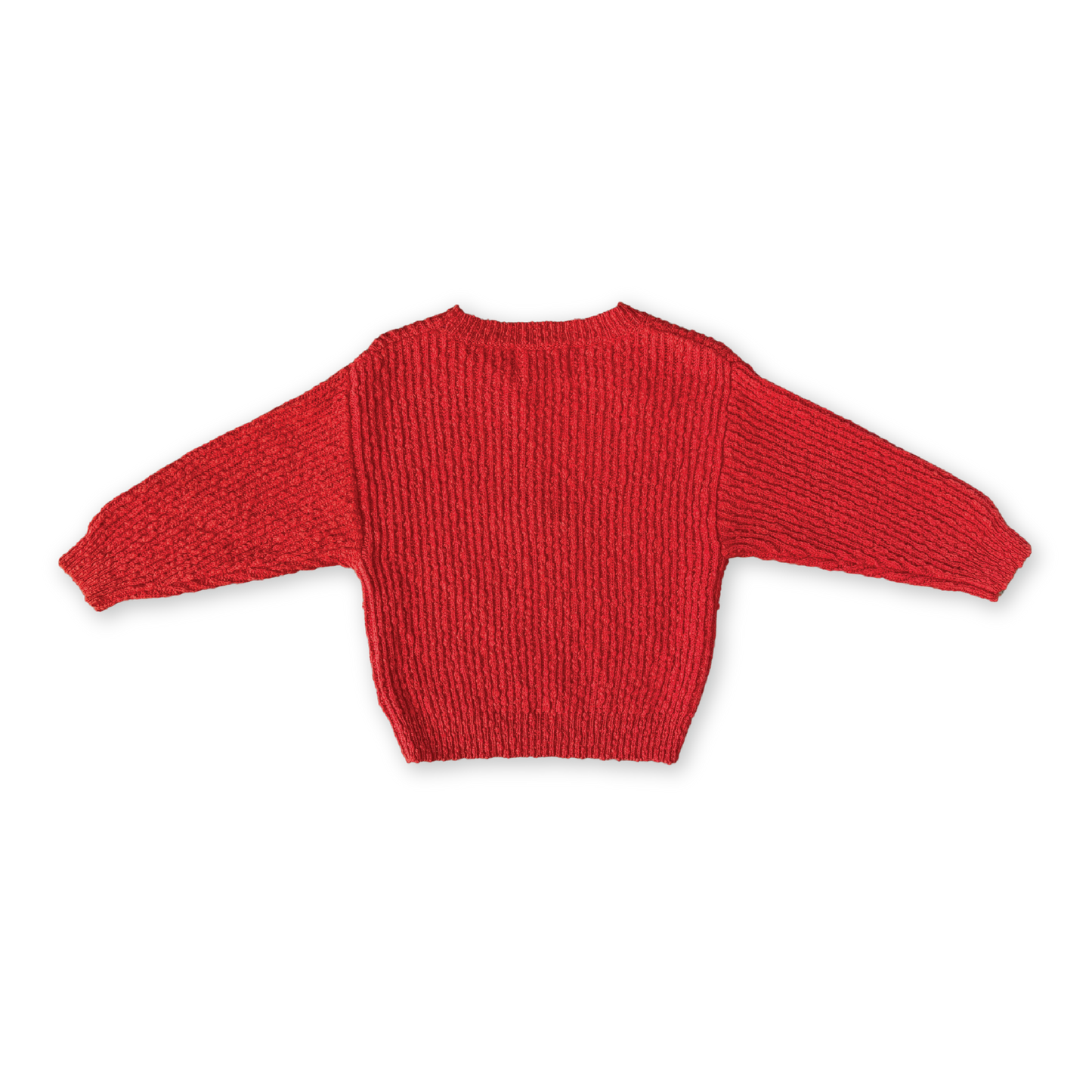 Grown Clothing - Organic Textured Knit Pull Over / Sauce