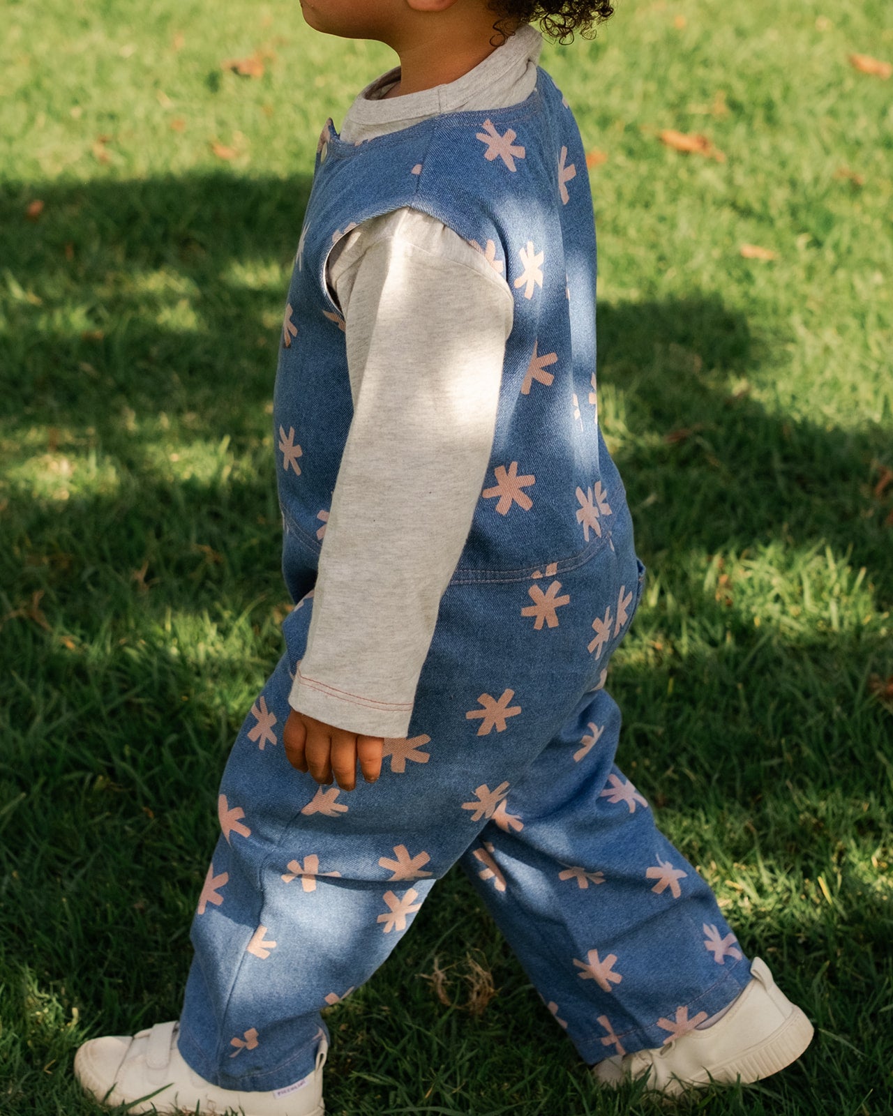 Grown Clothing - Organic Starlight Embroidery Denim Jumpsuit