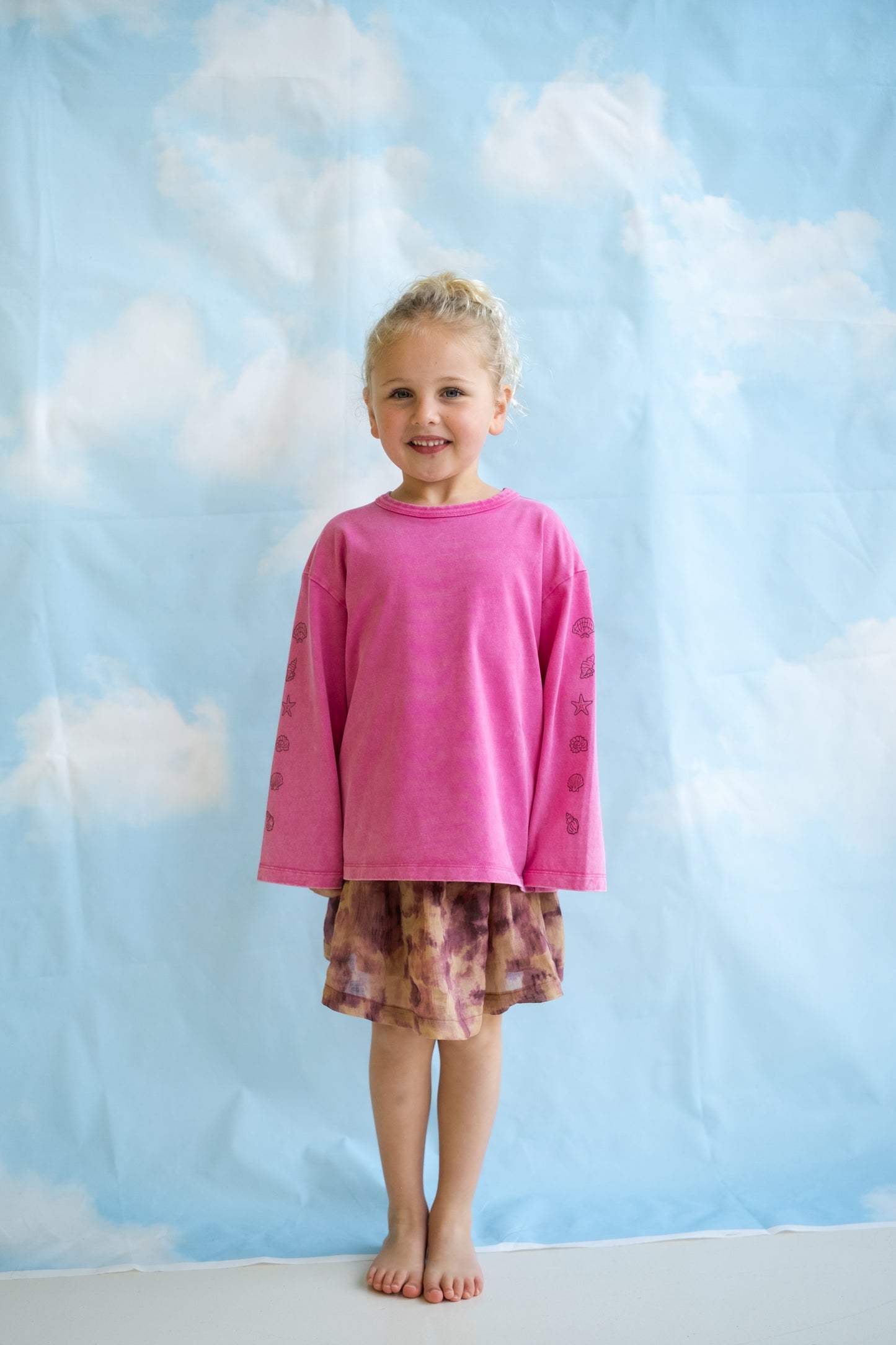 Grown Clothing - Shelly Long Sleeve Tee / Floss