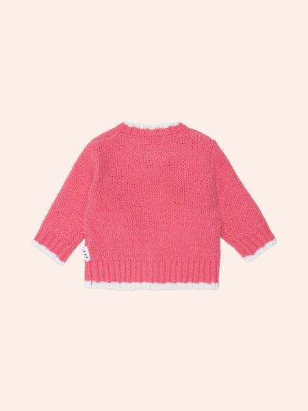 Huxbaby - Crochet Bow Cardi