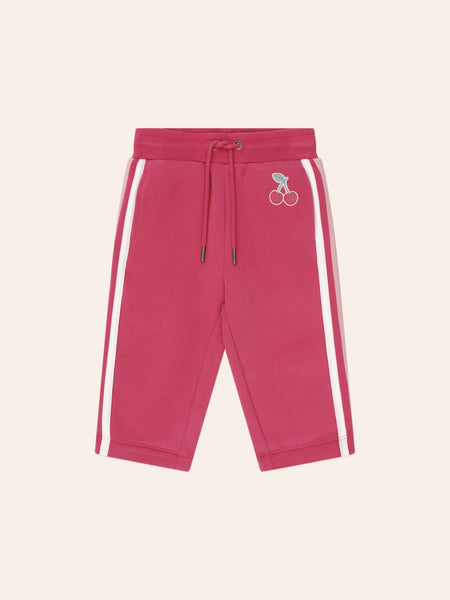 Huxbaby - Cherry Racer Stripe Trackpant