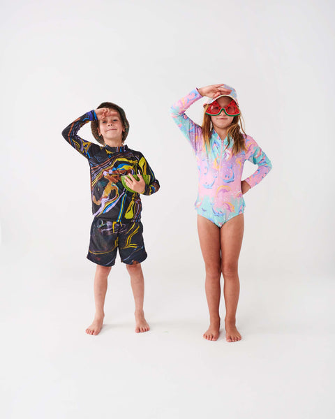 Kip & Co - Slick Marble Boardies