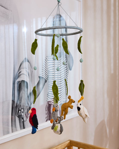 Kip & Co - Felted Wool Mobile / Australian Friends