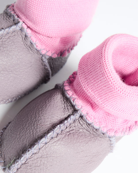 Kip & Co - Baby Booties / Lilac