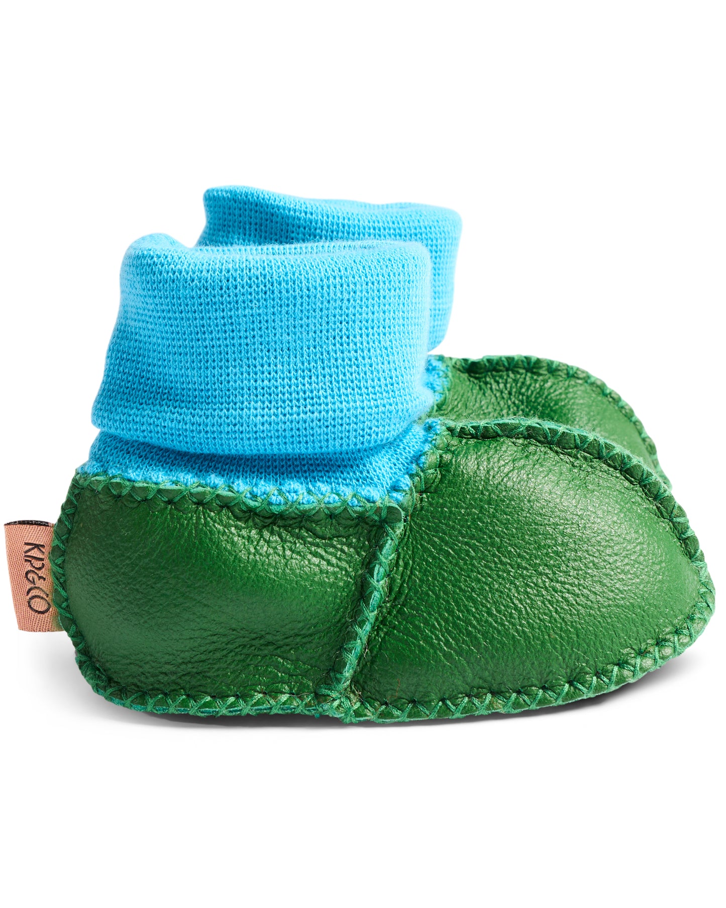 Kip & Co - Baby Booties / Green