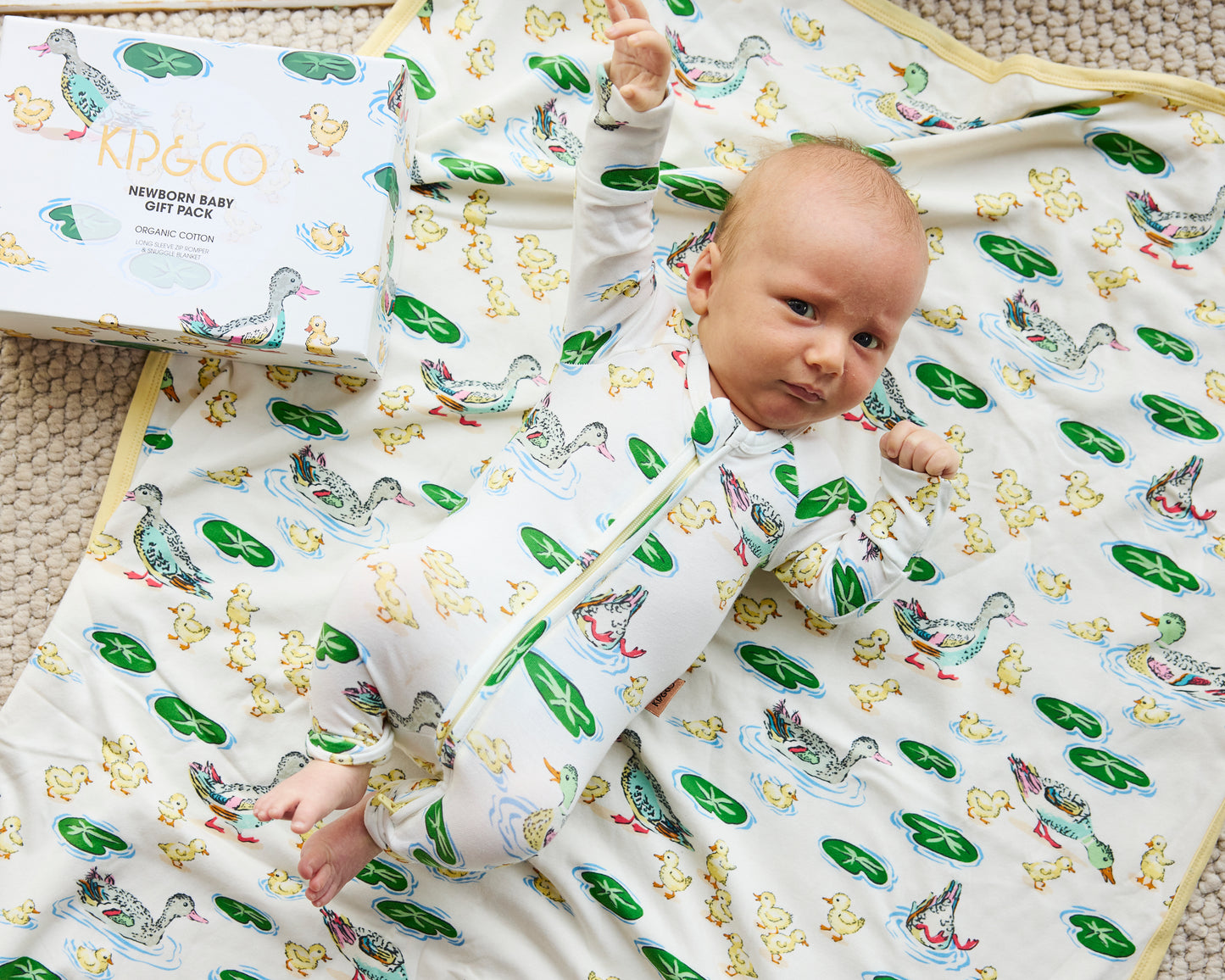 Kip & Co - Newborn Baby Gift Pack / Little Ducky