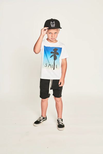 Munster Kids - Ahoy SS Tee / White