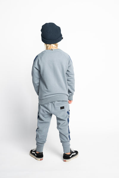 Munster - Skull Racer Crew/Mid Blue