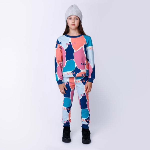 Minti - Watercolour Furry Crew / Multi Colour