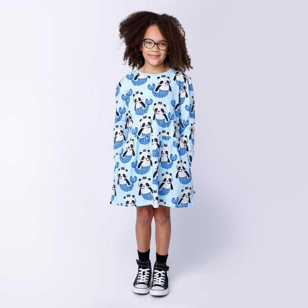 Minti - Mer-Panda Dress / Blue