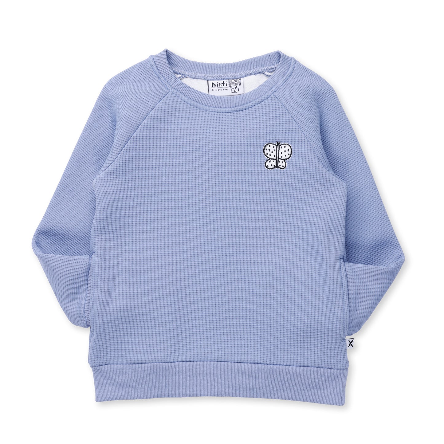 Minti - Furry Waffle Crew / Cornflower