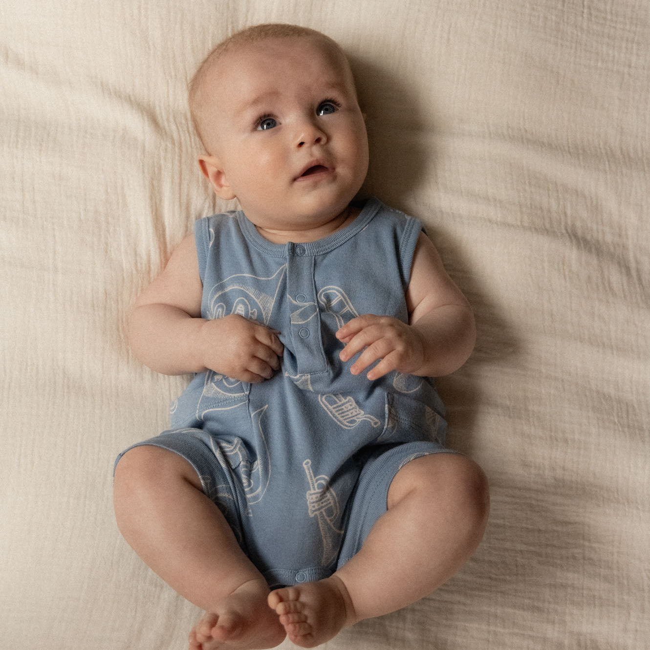 Nature Baby - Camper Suit / Jazz Print