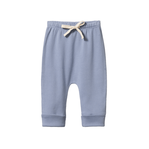 Nature Baby - Drawstring Pants / Dusky Blue