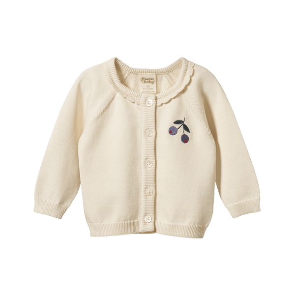 Nature Baby - Piper Cardigan / Winter Berry