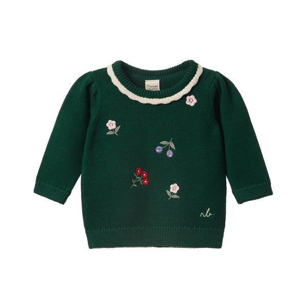 Nature Baby - Margot Sweater / Eden Garden