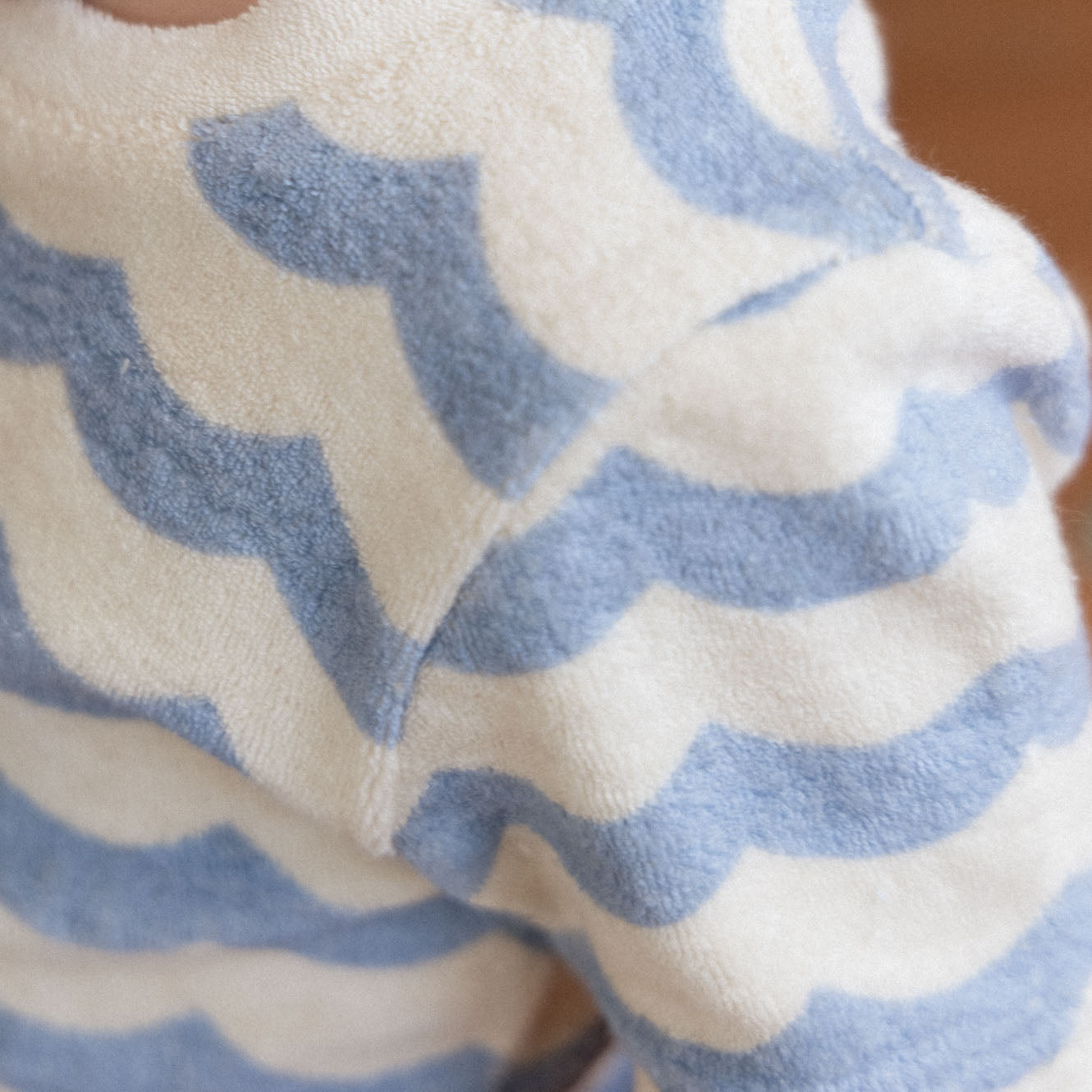 Nature Baby - River Tee Terry / Waves Print