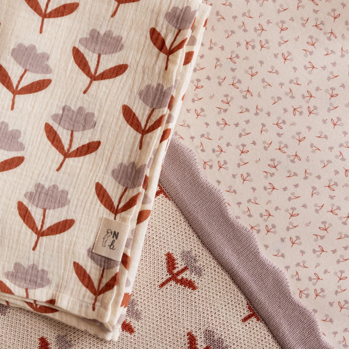 Nature Baby - Fern Blanket / Fleurette Knit