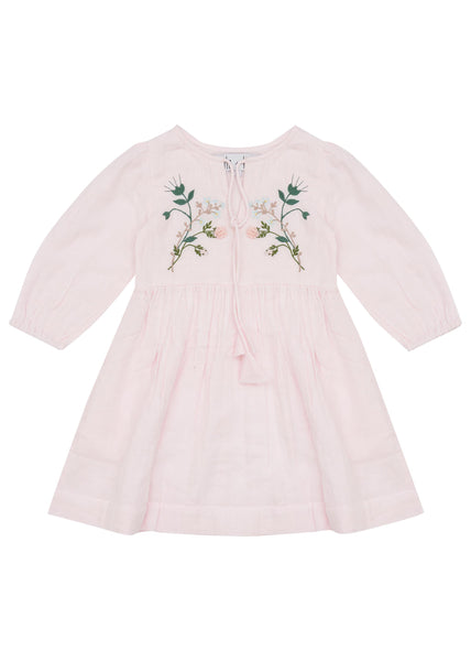 Bella+ Lace-Nadia Dress/Pink Pond