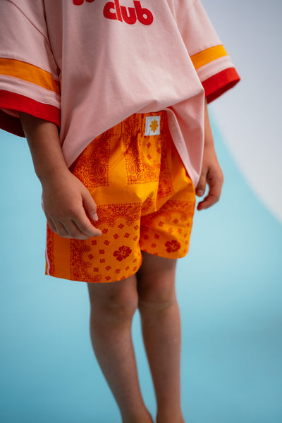 Sonny Label - Twill Shorties / Tangerine
