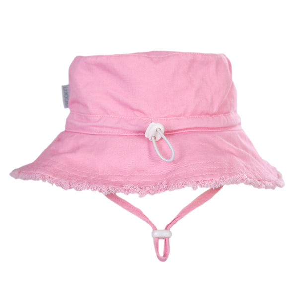 Acorn - Frayed Bucket Hat / Strawberry