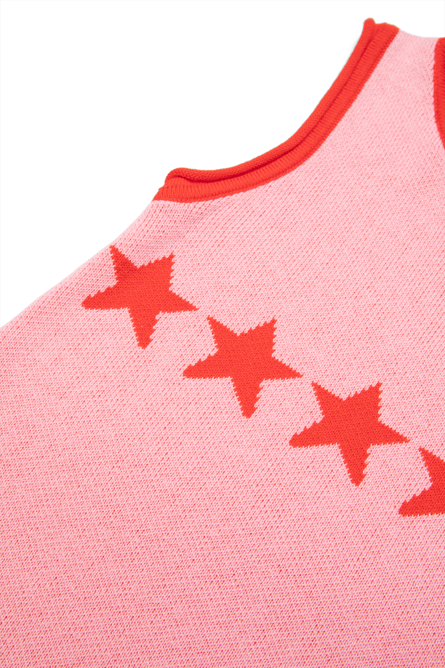 Sunday Siblings - Stars Align Dress / Pink+Red