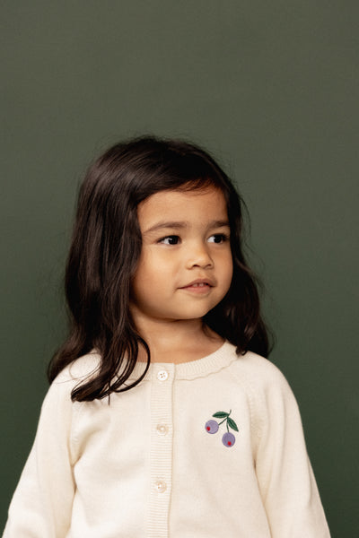 Nature Baby - Piper Cardigan / Winter Berry