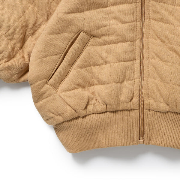 Wilson + Frenchy - Organic Quilted Jacket / Honey Fawn