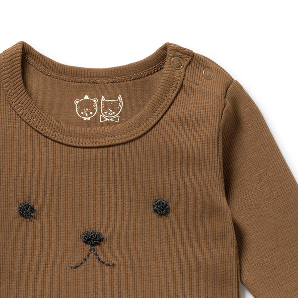 Wilson + Frenchy - Organic Rib Top / Nutmeg
