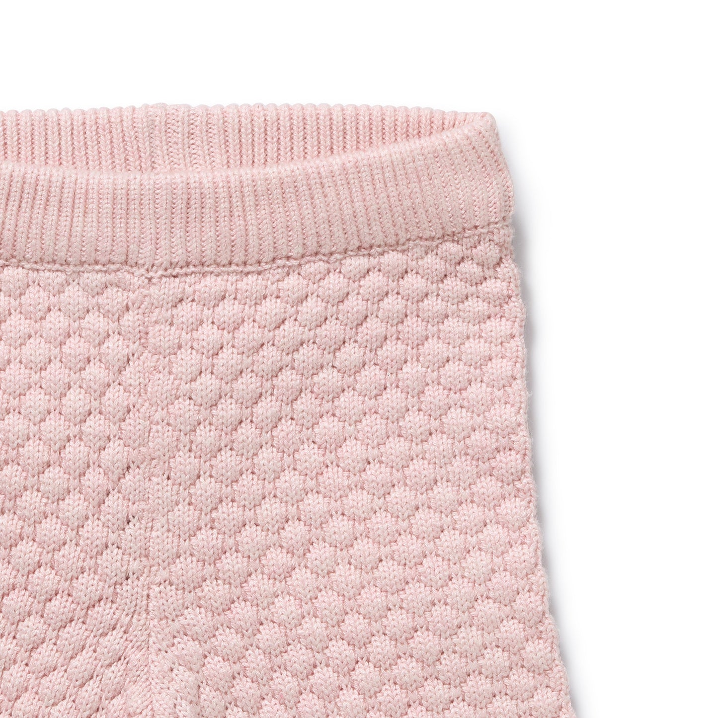 Wilson + Frenchy - Organic Knitted Bubble Pant / Marshmallow