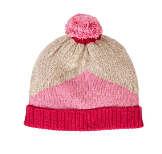 Acorn - Stripes Beanie / Pink